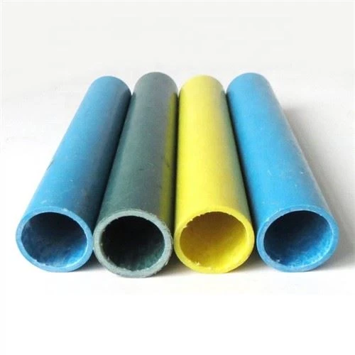 GRP Fiberglas yumaloq trubkasi